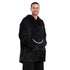 Snuggs Blanket Hoodie Black عربية فول